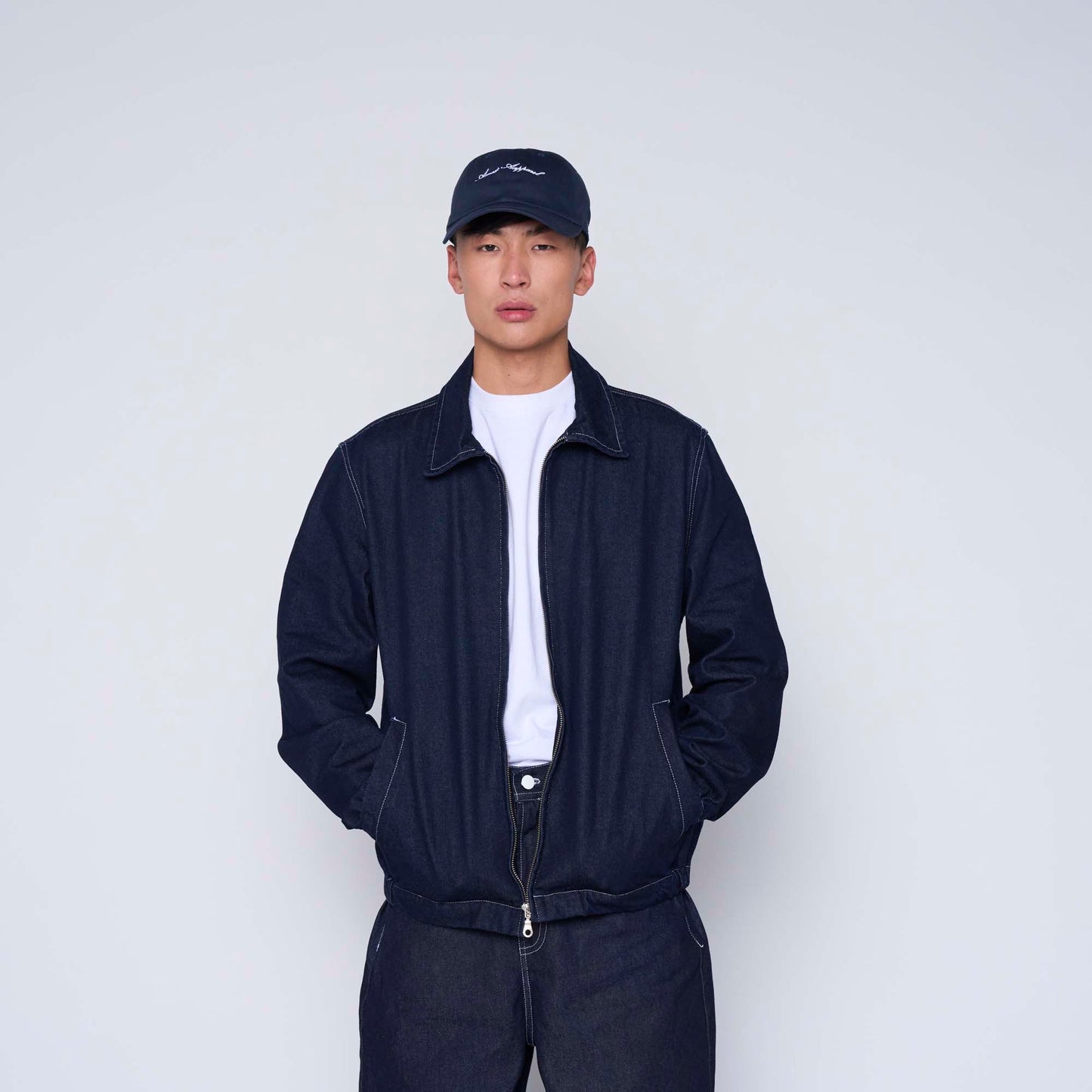 Denim Jacket big logo