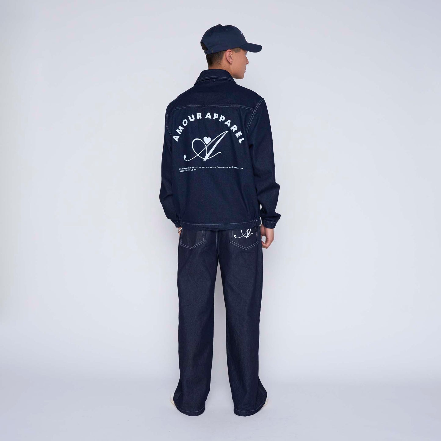 Denim Jacket big logo