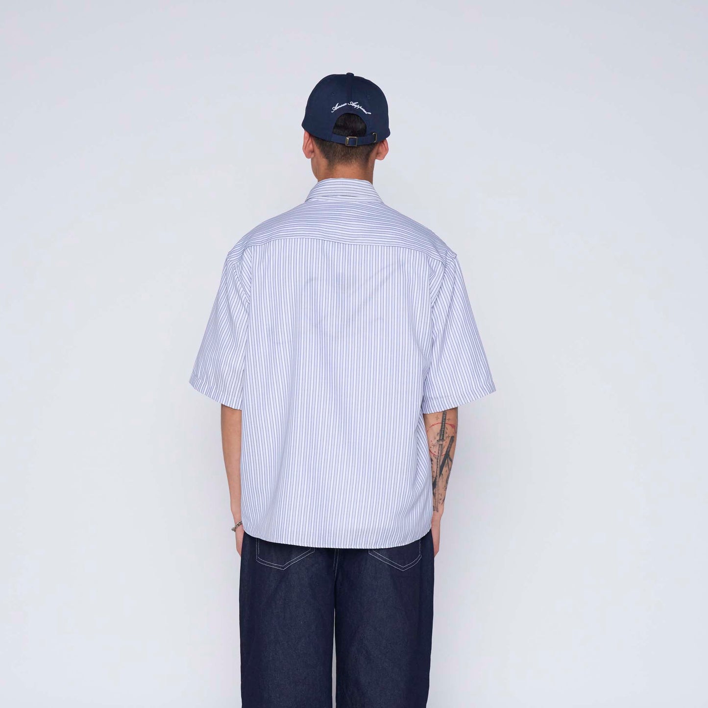 Camisa Boxy Fit Black Logo