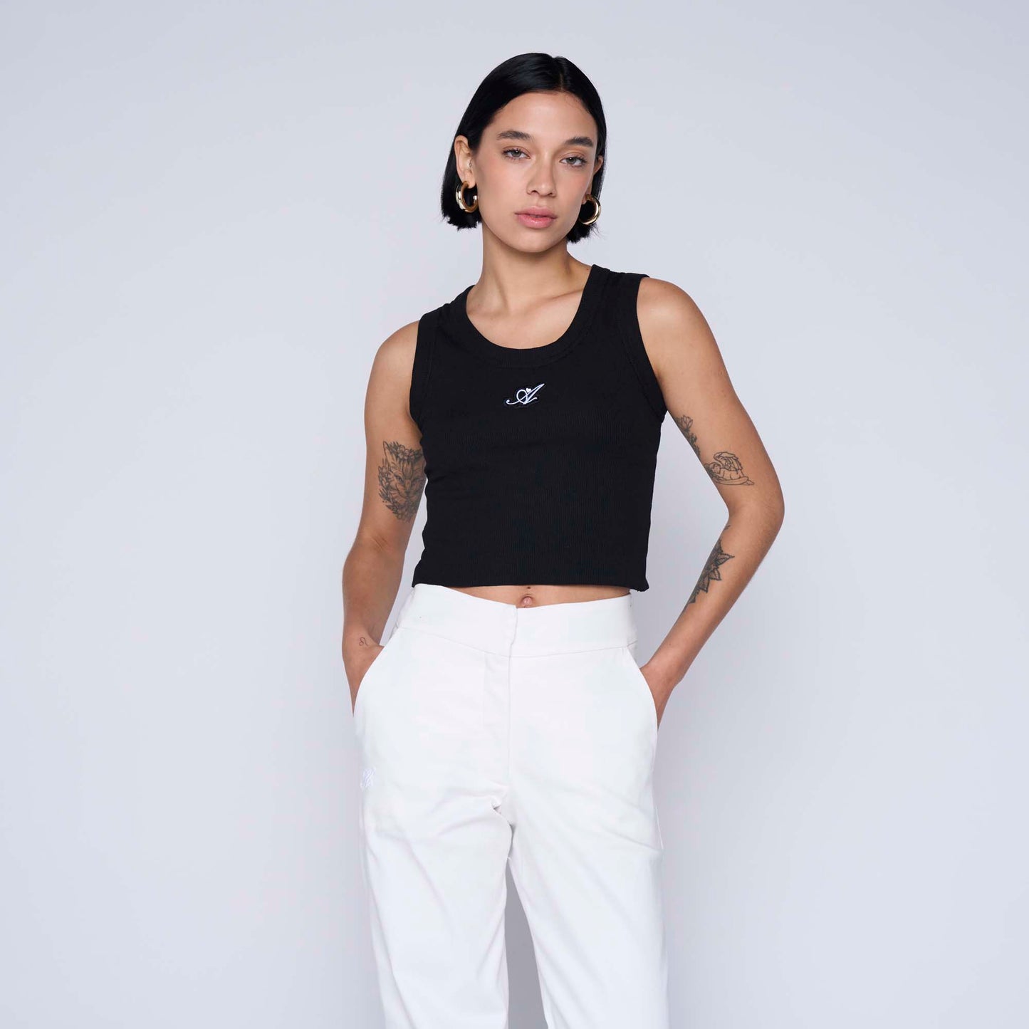Polera Rustica Amour Negra