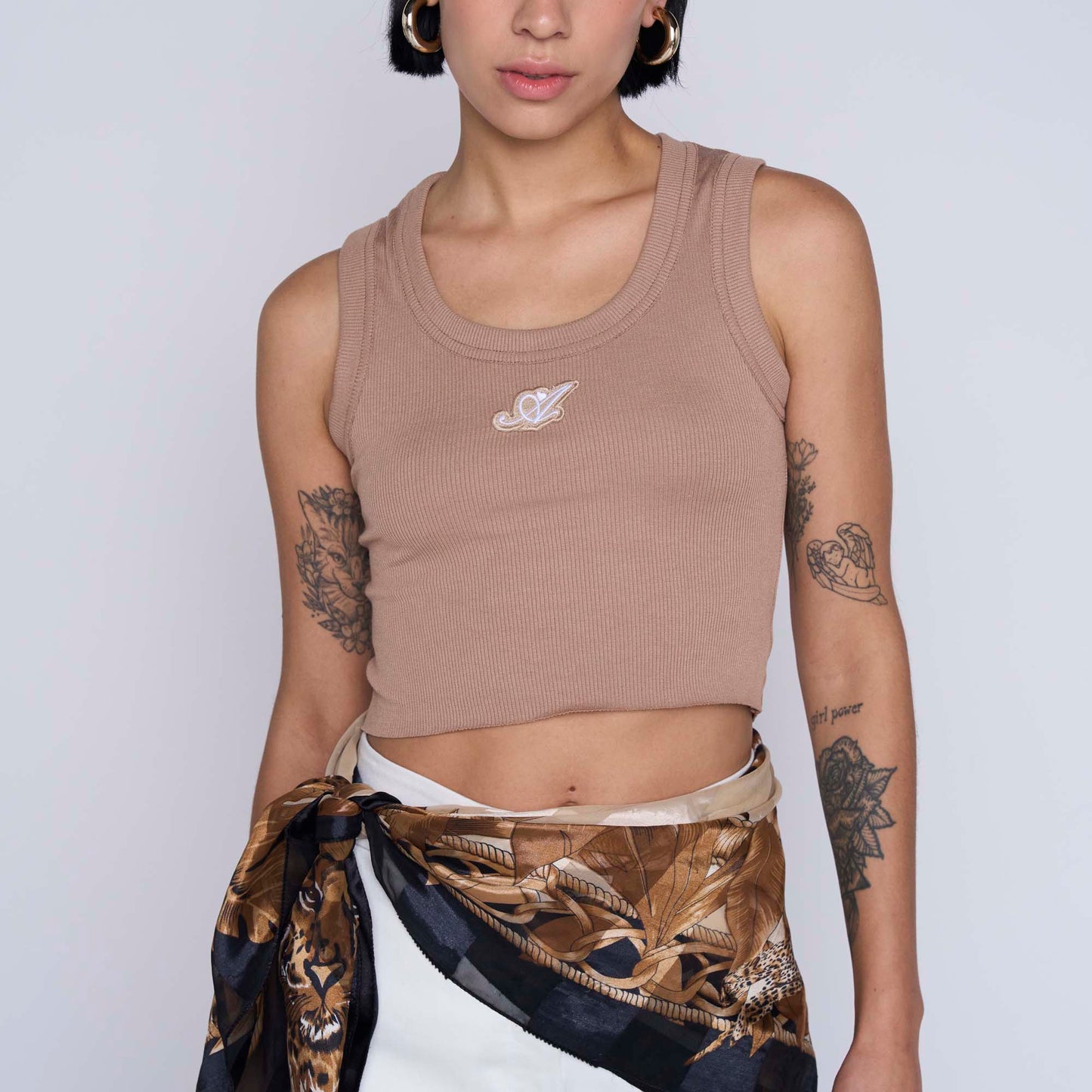 Polera Rustica Amour Beige