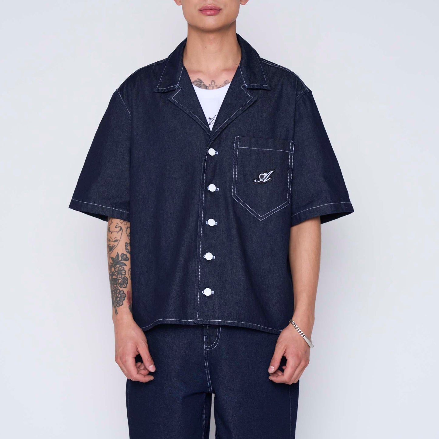 Sobre Camisa Denim Boxy Fit