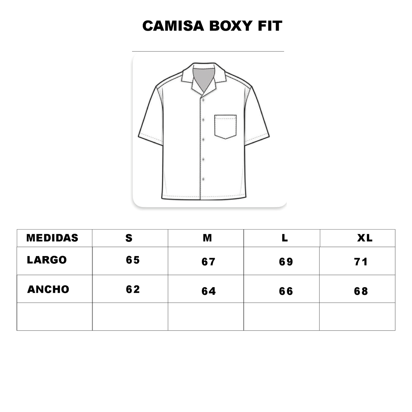 Camisa Boxy Fit White Logo