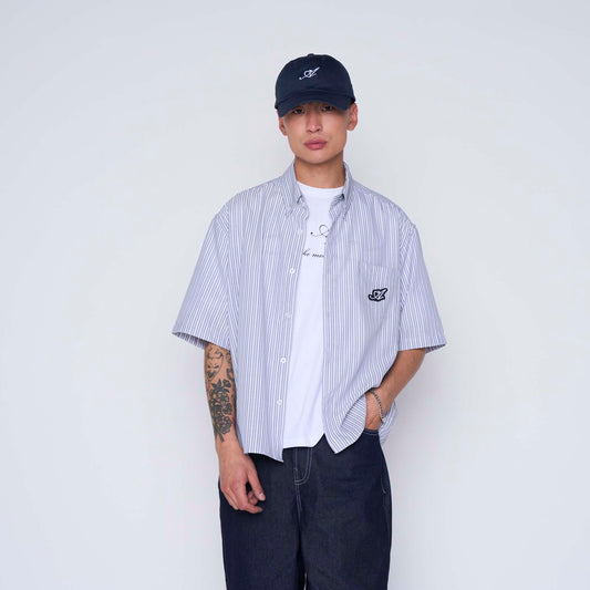 Camisa Boxy Fit Black Logo