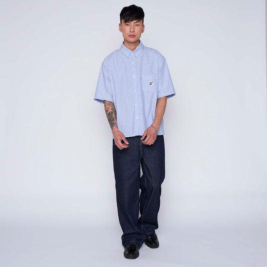 Camisa Boxy Fit White Logo