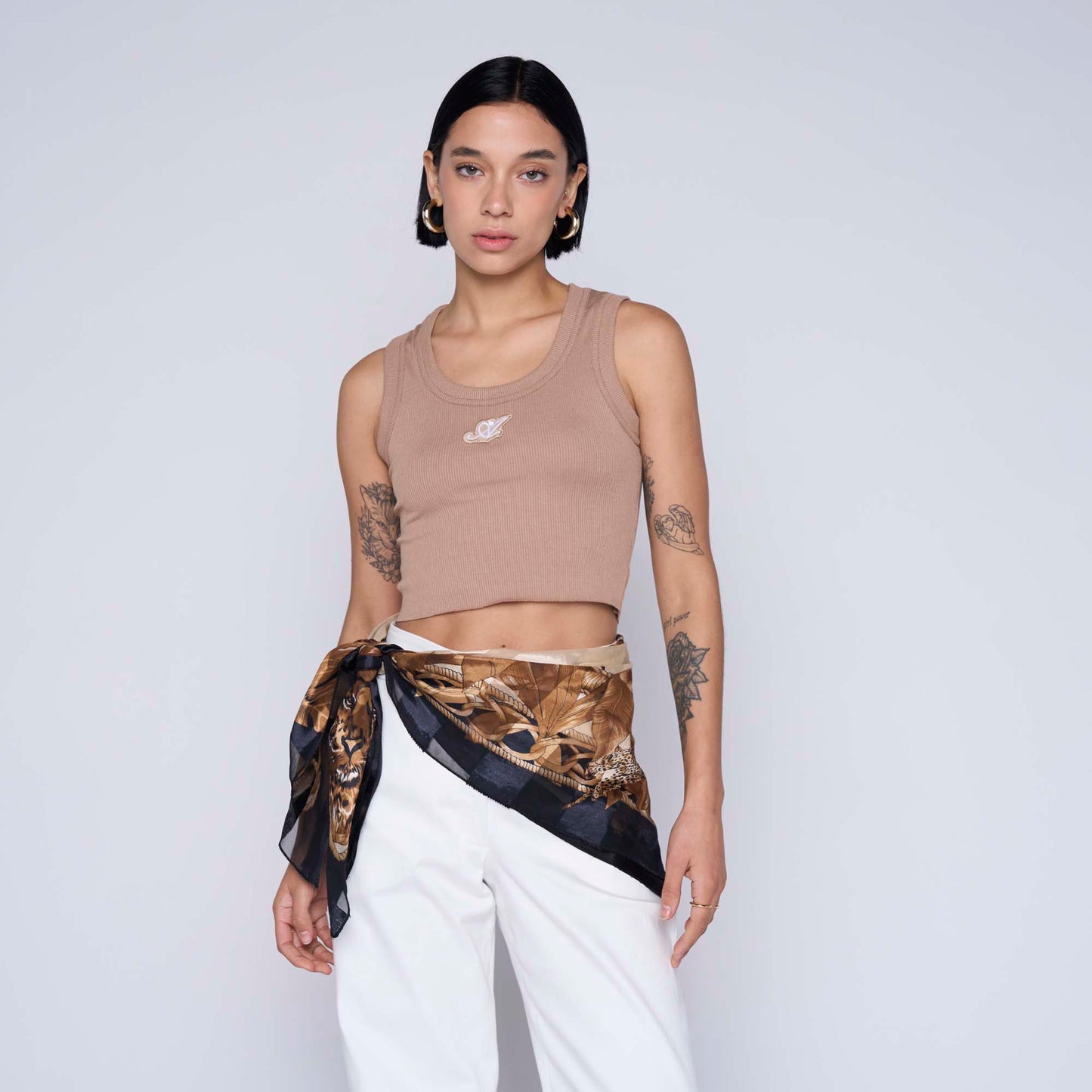 Polera Rustica Amour Beige